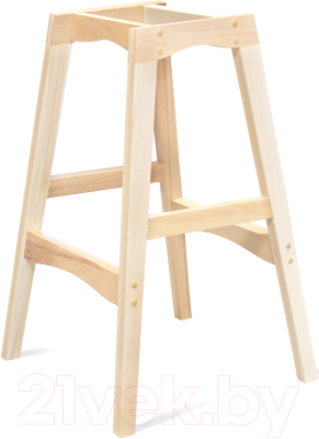 Стул барный Sheffilton SHT-ST34-1/S65 (голубая пастель/прозрачный лак)