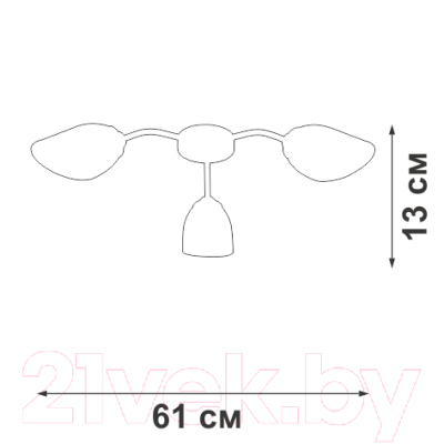 Люстра Vitaluce V3750-9/3PL