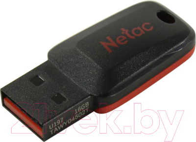 Usb flash накопитель Netac USB Drive U197 USB2.0 64GB (NT03U197N-064G-20BK) - фото