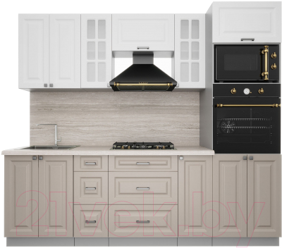 Кухонный гарнитур Интерлиния Мила Деко 2.4 - фото