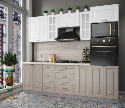 Кухонный гарнитур Интерлиния Мила Деко 2.4