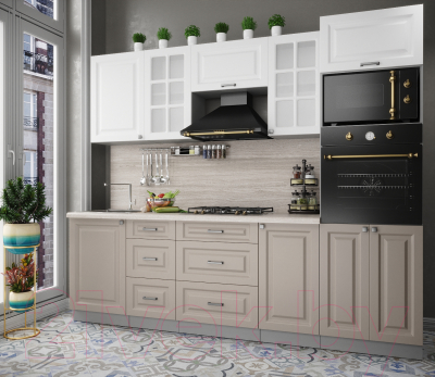 Кухонный гарнитур Интерлиния Мила Деко 2.5