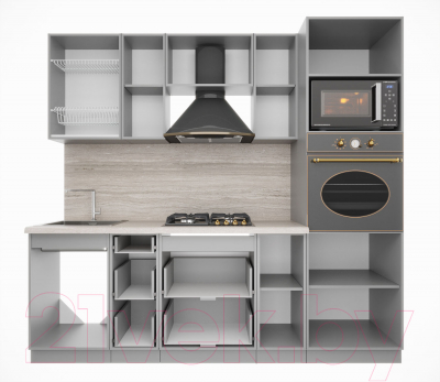 Кухонный гарнитур Интерлиния Мила Деко 2.3