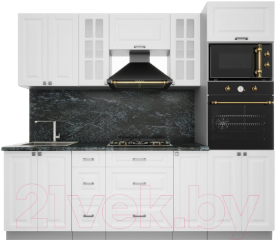 Кухонный гарнитур Интерлиния Мила Деко 2.4 - фото