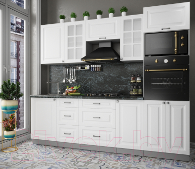 Кухонный гарнитур Интерлиния Мила Деко 2.5