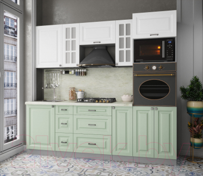 Кухонный гарнитур Интерлиния Мила Деко 2.3