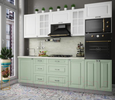 Кухонный гарнитур Интерлиния Мила Деко 2.5