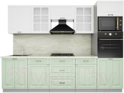 Кухонный гарнитур Интерлиния Мила Деко 2.8 - фото