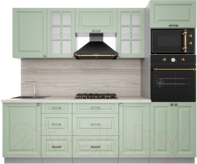 Кухонный гарнитур Интерлиния Мила Деко 2.5 - фото