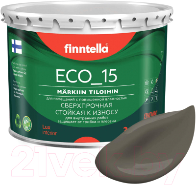 Краска Finntella Eco 15 Taupe / F-10-1-3-FL079 - фото