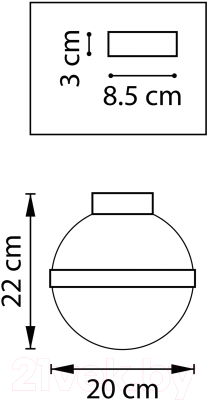 Потолочный светильник Lightstar Globo 812117 (MX8131-1A)