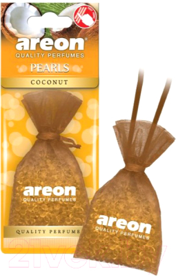 Ароматизатор автомобильный Areon Pearls Coconut / ARE-ABP13 - фото