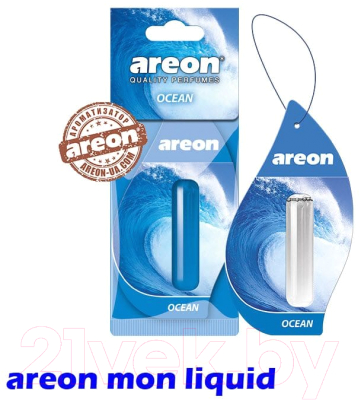 Ароматизатор автомобильный Areon Mon Liquid Ocean / ARE-LR11