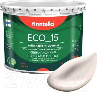 Краска Finntella Eco 15 Samppanja / F-10-1-3-FL092 - фото