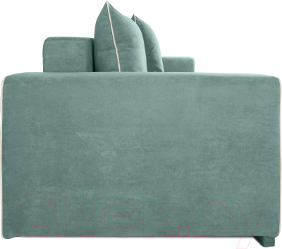 Диван KRONES Цезарь 4 (велюр зеленый/бежевый)