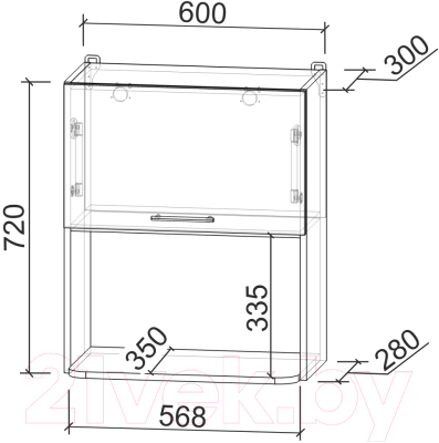Кухонный гарнитур Интерлиния Мила Деко 2.0