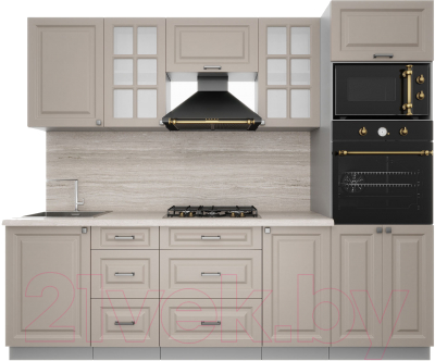 Кухонный гарнитур Интерлиния Мила Деко 2.5 - фото