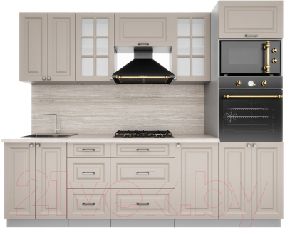 Кухонный гарнитур Интерлиния Мила Деко 2.6 - фото
