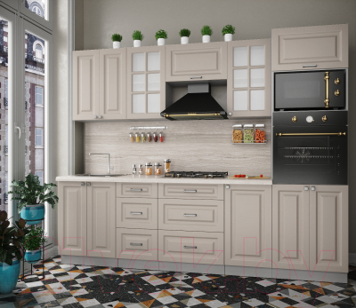 Кухонный гарнитур Интерлиния Мила Деко 2.6