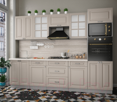 Кухонный гарнитур Интерлиния Мила Деко 2.8