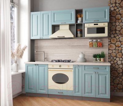 Кухонный гарнитур Интерлиния Мила Деко 2.0