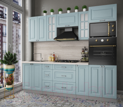 Кухонный гарнитур Интерлиния Мила Деко 2.4