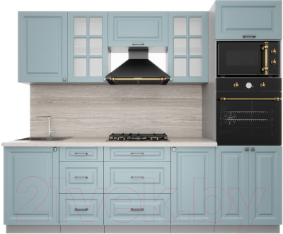 Кухонный гарнитур Интерлиния Мила Деко 2.5 - фото