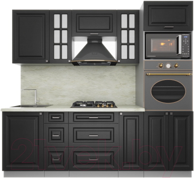 Кухонный гарнитур Интерлиния Мила Деко 2.3 - фото