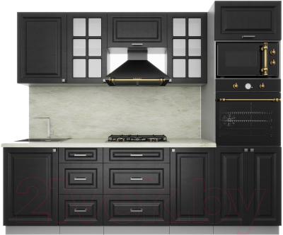 Кухонный гарнитур Интерлиния Мила Деко 2.5 - фото