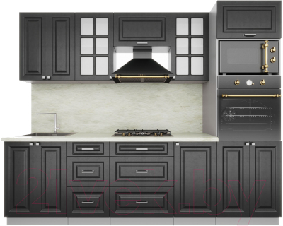 Кухонный гарнитур Интерлиния Мила Деко 2.6 - фото