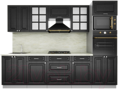 Кухонный гарнитур Интерлиния Мила Деко 2.8 - фото