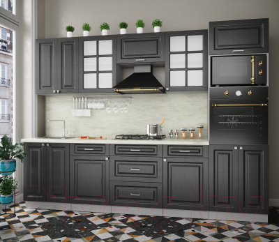 Кухонный гарнитур Интерлиния Мила Деко 2.8