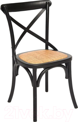 Стул Tetchair Secret De Maison Cross 49.5x53.5x87 (дерево береза/черный) - фото
