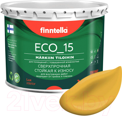 Краска Finntella Eco 15 Okra / F-10-1-3-FL113 - фото