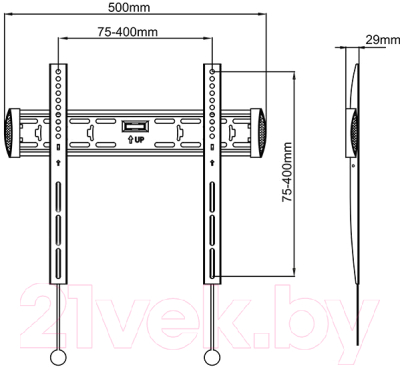 Кронштейн для телевизора Onkron FM5