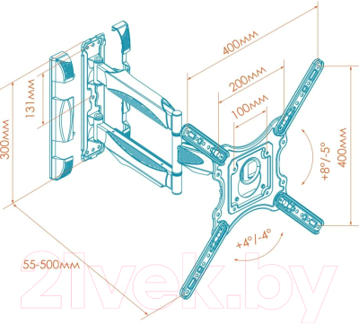 Кронштейн для телевизора Onkron M4