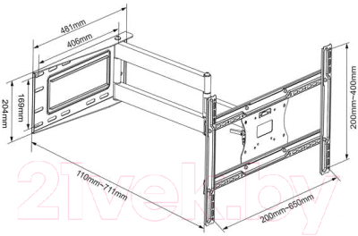 Кронштейн для телевизора Onkron M7L
