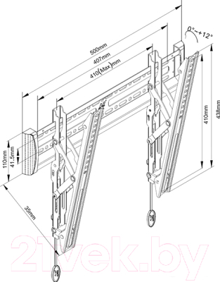 Кронштейн для телевизора Onkron ТМ4