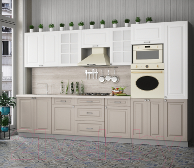 Кухонный гарнитур Интерлиния Мила Деко 3.4