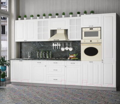 Кухонный гарнитур Интерлиния Мила Деко 3.4