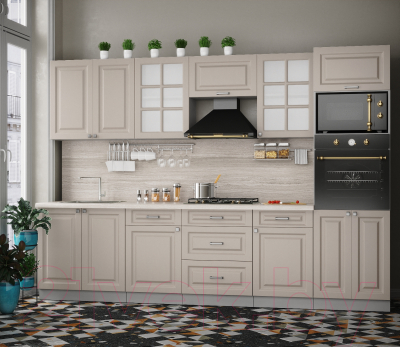 Кухонный гарнитур Интерлиния Мила Деко 3.0