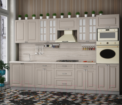 Кухонный гарнитур Интерлиния Мила Деко 3.2