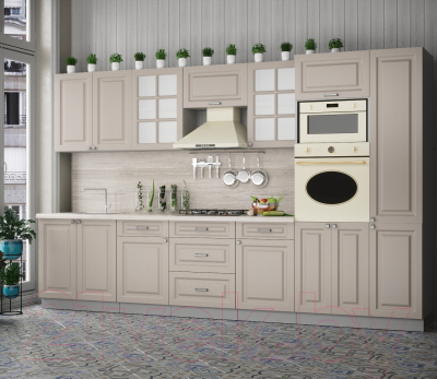 Кухонный гарнитур Интерлиния Мила Деко 3.4