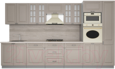 Кухонный гарнитур Интерлиния Мила Деко 3.6 - фото