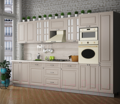 Кухонный гарнитур Интерлиния Мила Деко 3.6