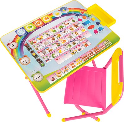 Комплект мебели с детским столом Дэми №1 Алфавит / АР.1