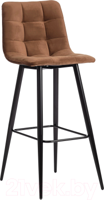 Стул барный Tetchair Chilly 50x44x104 ткань/металл - фото