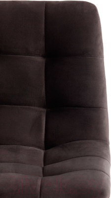 Стул барный Tetchair Chilly ткань/металл 50x44x104 (темно-серый/черный)