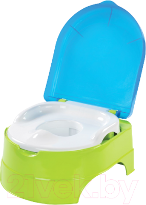 Детский горшок Summer My Fun Potty Infant 11400 (салатово-голубой) - фото