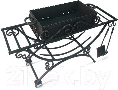 Мангал СтальСнабДизайн МК-4 Лодочка-3